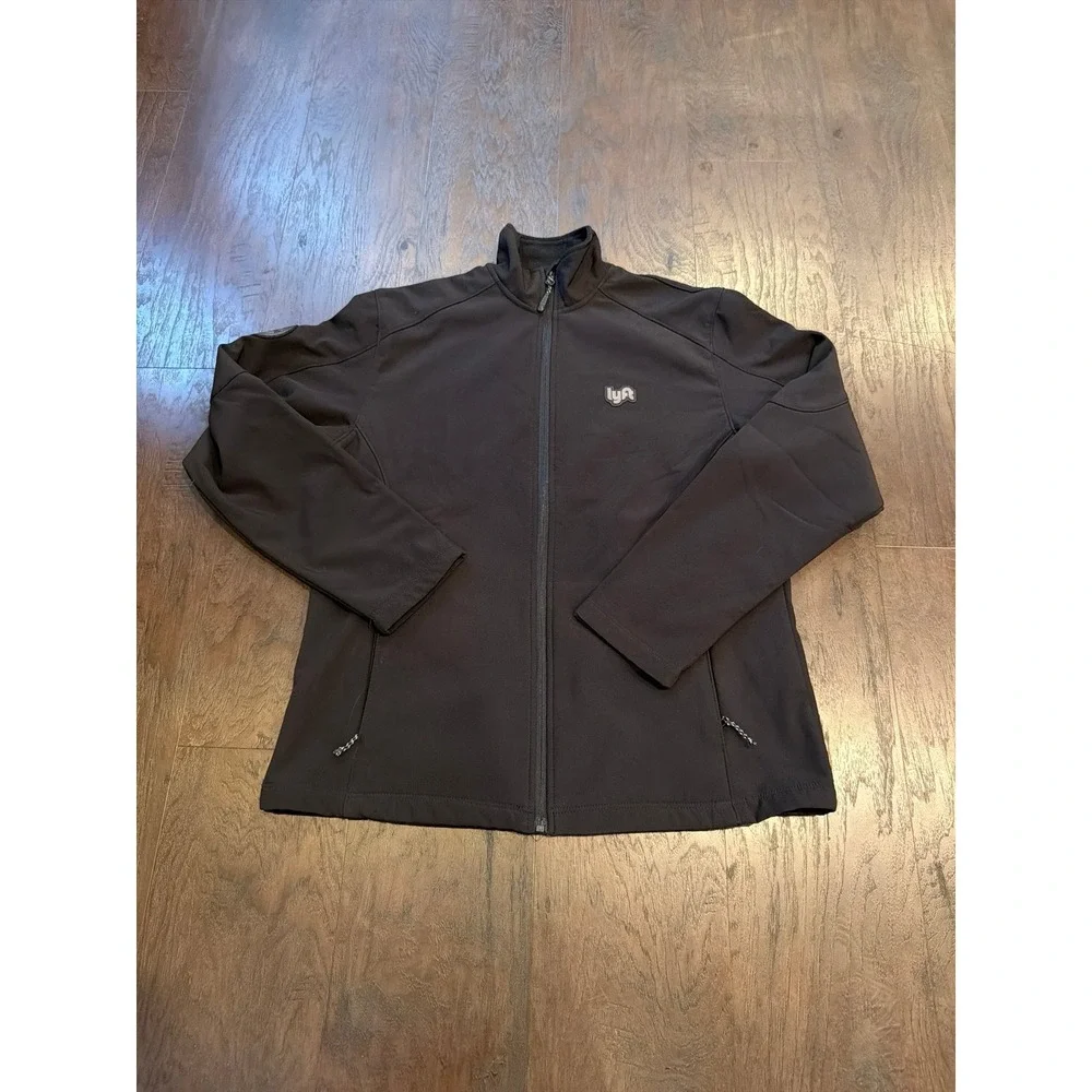 Lyft 1K Rides Softshell Jacket Mens‎ Large Black